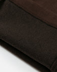 EP YAYING Textured Brushed Straight-Leg Pants