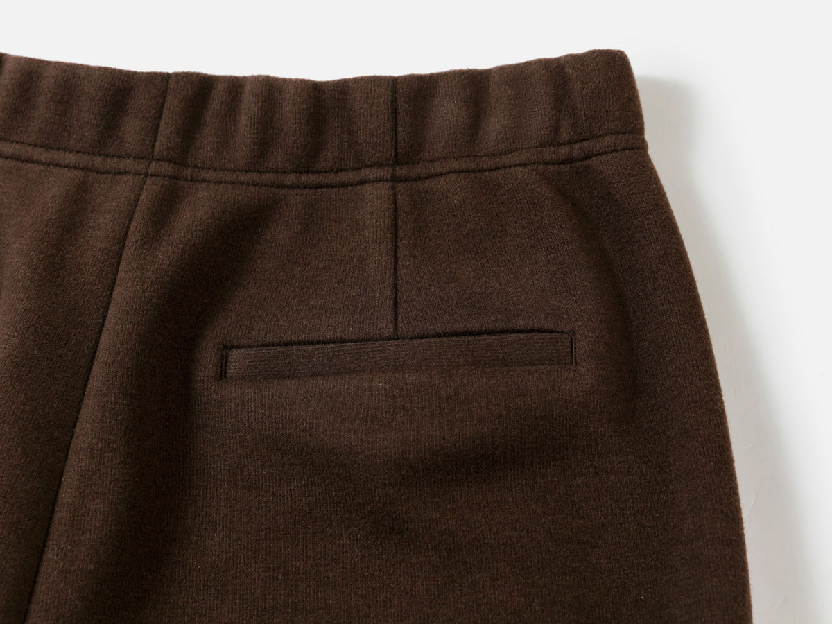 EP YAYING Textured Brushed Straight-Leg Pants