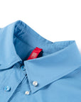 YAYING Silk cotton long-sleeved elegant collared shirt