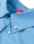 YAYING Silk cotton long-sleeved elegant collared shirt