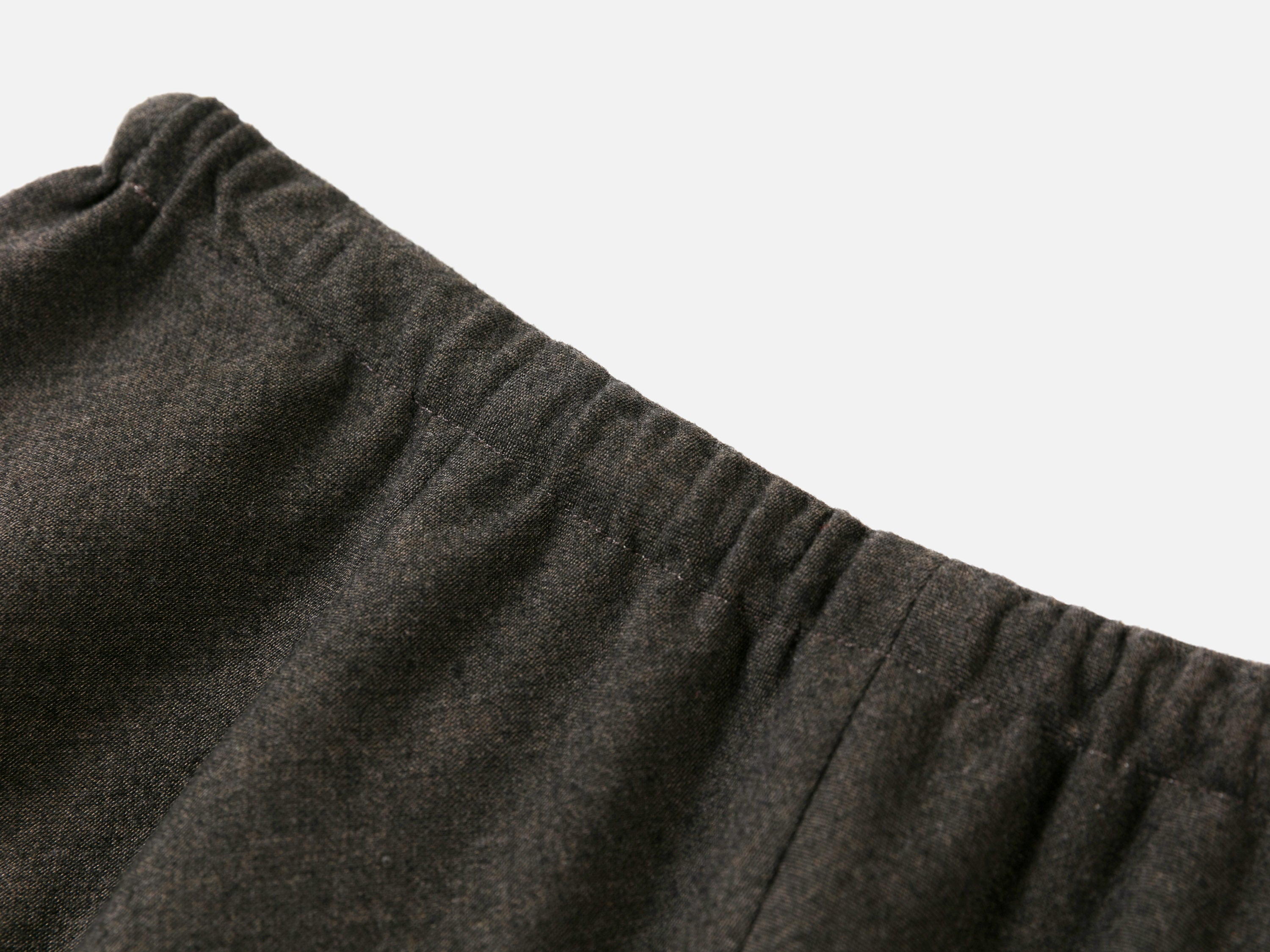 EP YAYING Wool Blend Drawstring High-Waist Wide-Leg Pants