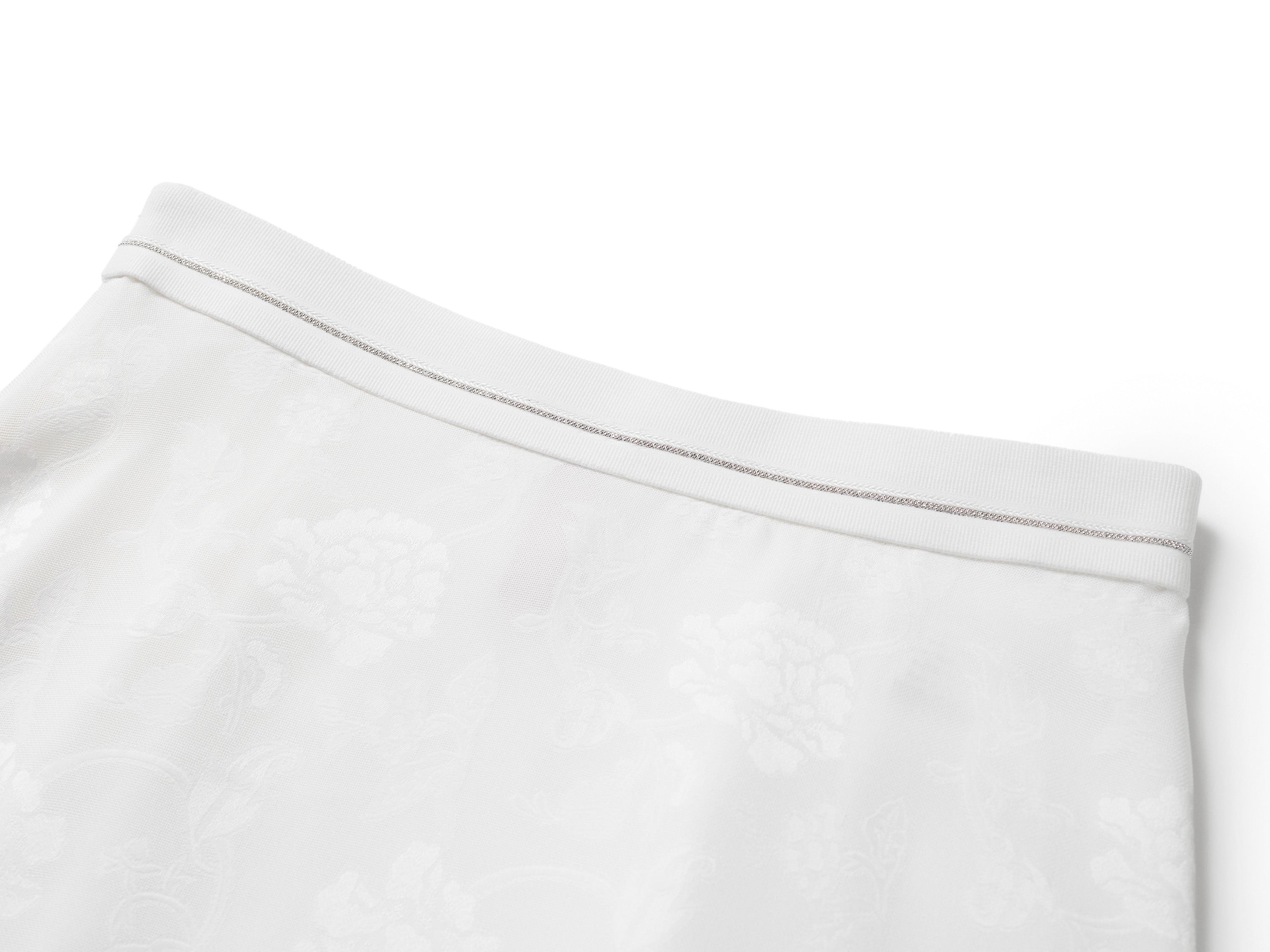YAYING White Midi Skirt