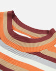 EP YAYING Horizontal Stripe Knit Vest EGKAA9017AO