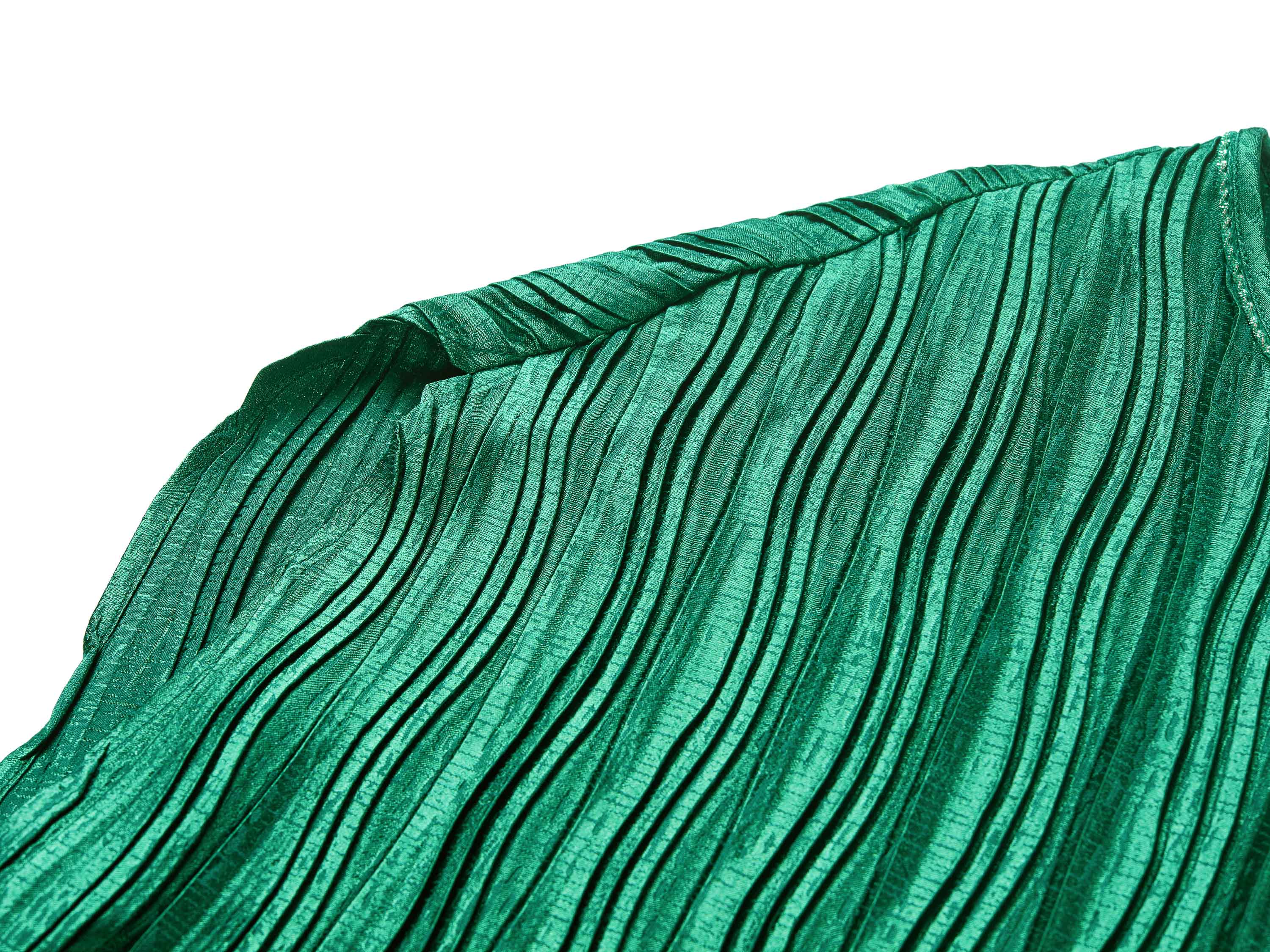 YAYING Green Pleated Top
