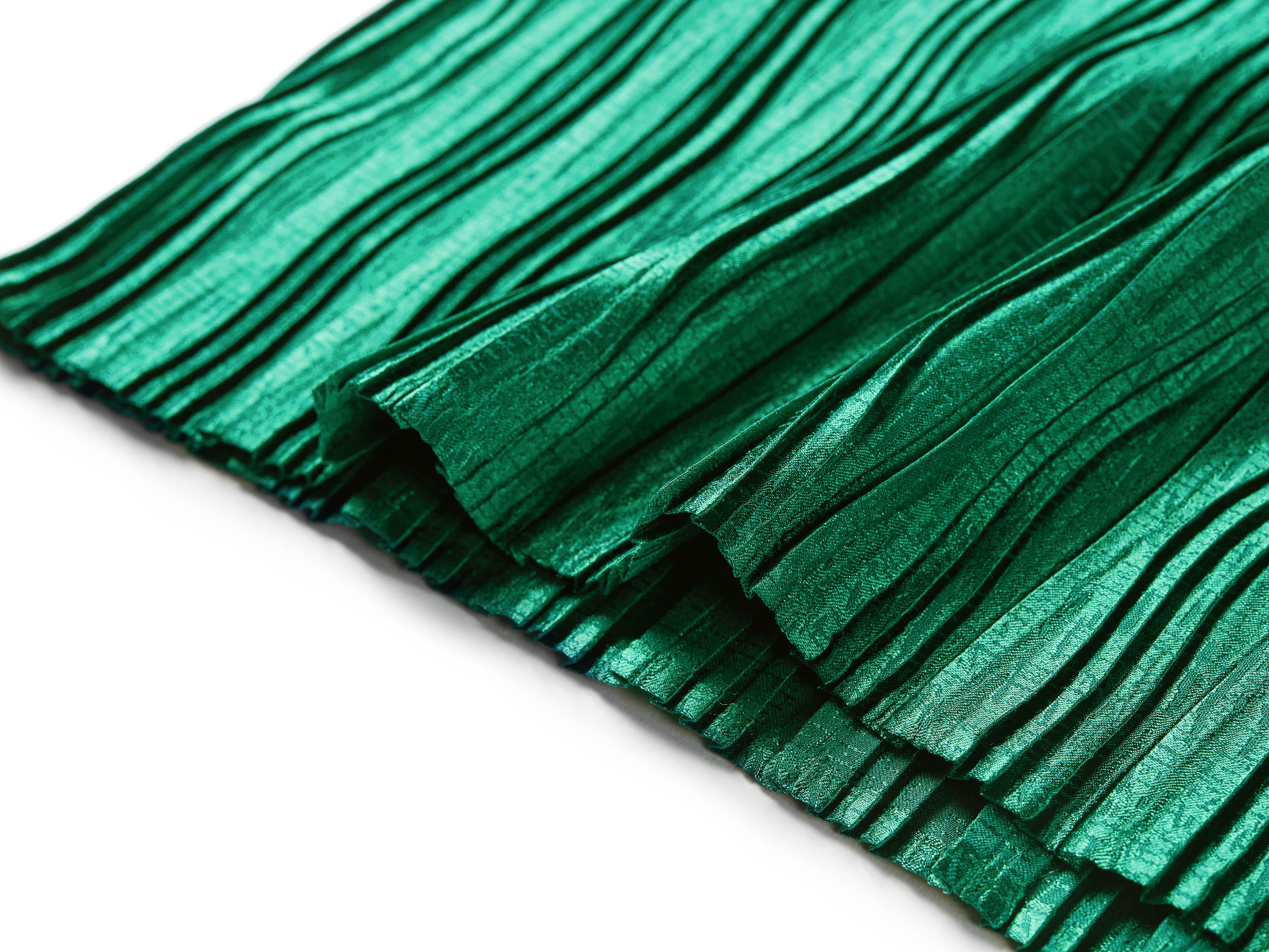 YAYING Green Pleated Top