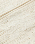 EP YAYING Wool-Cashmere Jacquard Stand-Collar Knit Vest