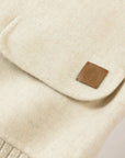 EP YAYING Silk-Wool-Cashmere Tweed Coat
