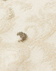 EP YAYING Blue Label Quiet Luxury Jacquard Wool Knit Top