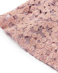 YAYING Peony Jacquard Textured Plush Jacket