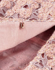YAYING Peony Jacquard Textured Plush Jacket