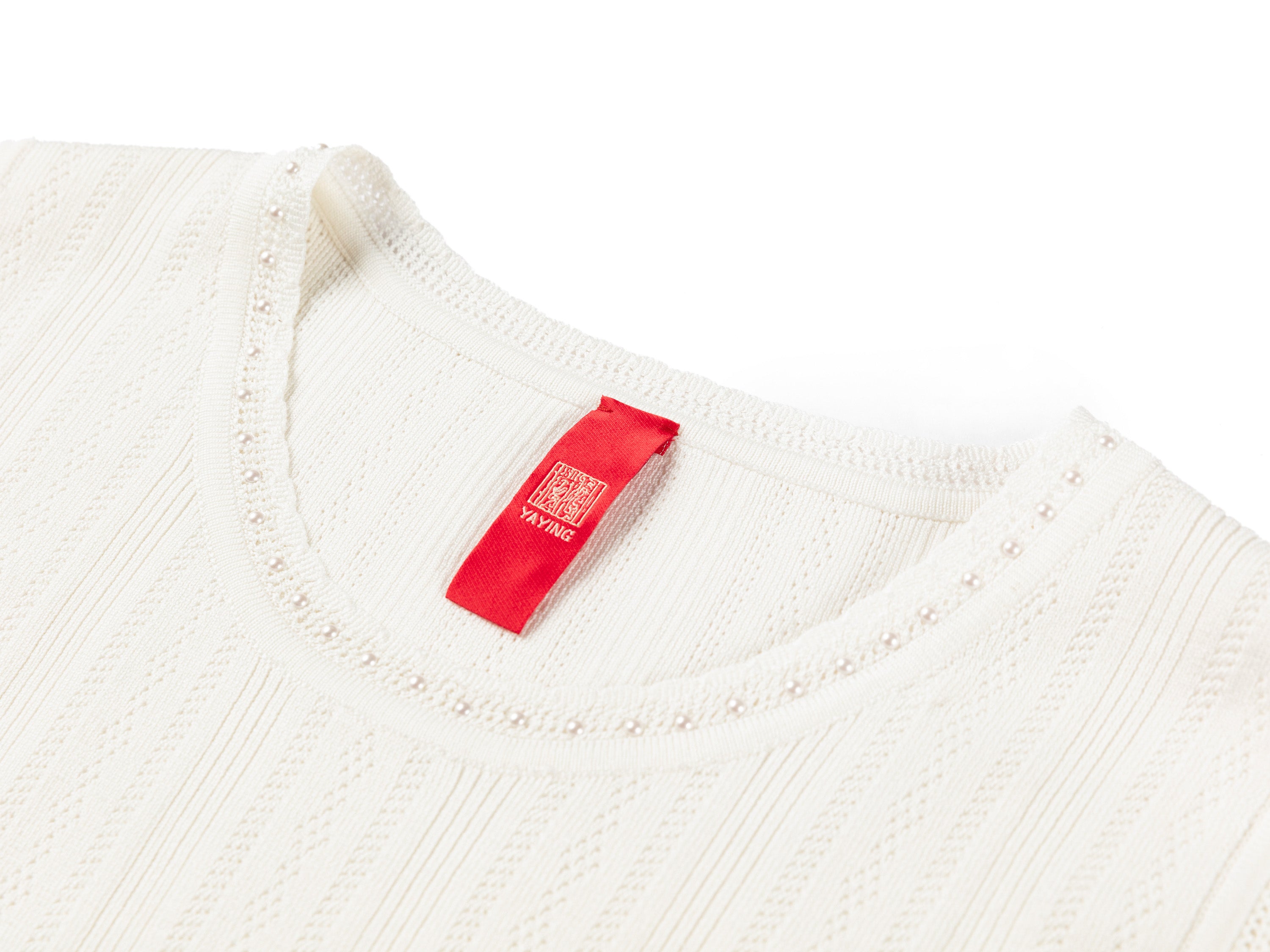 YAYING SILK-COTTON KNIT TANK TOP