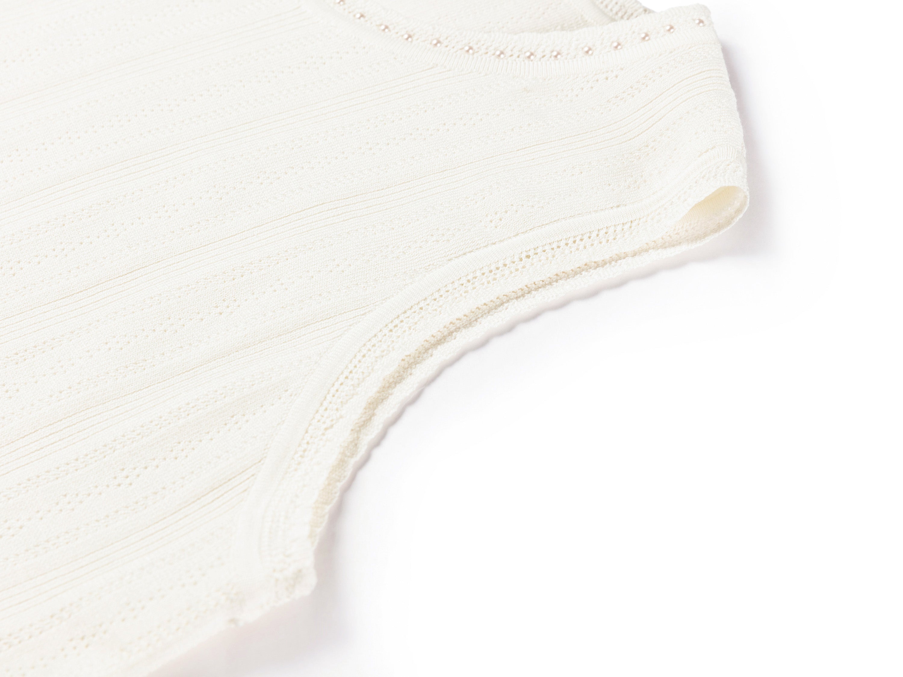 YAYING SILK-COTTON KNIT TANK TOP