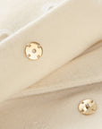 EP YAYING Alashan All-White Double-Face Straight-Cut Coat