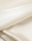EP YAYING Alashan All-White Double-Face Straight-Cut Coat