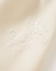 EP YAYING Alashan All-White Double-Face Straight-Cut Coat