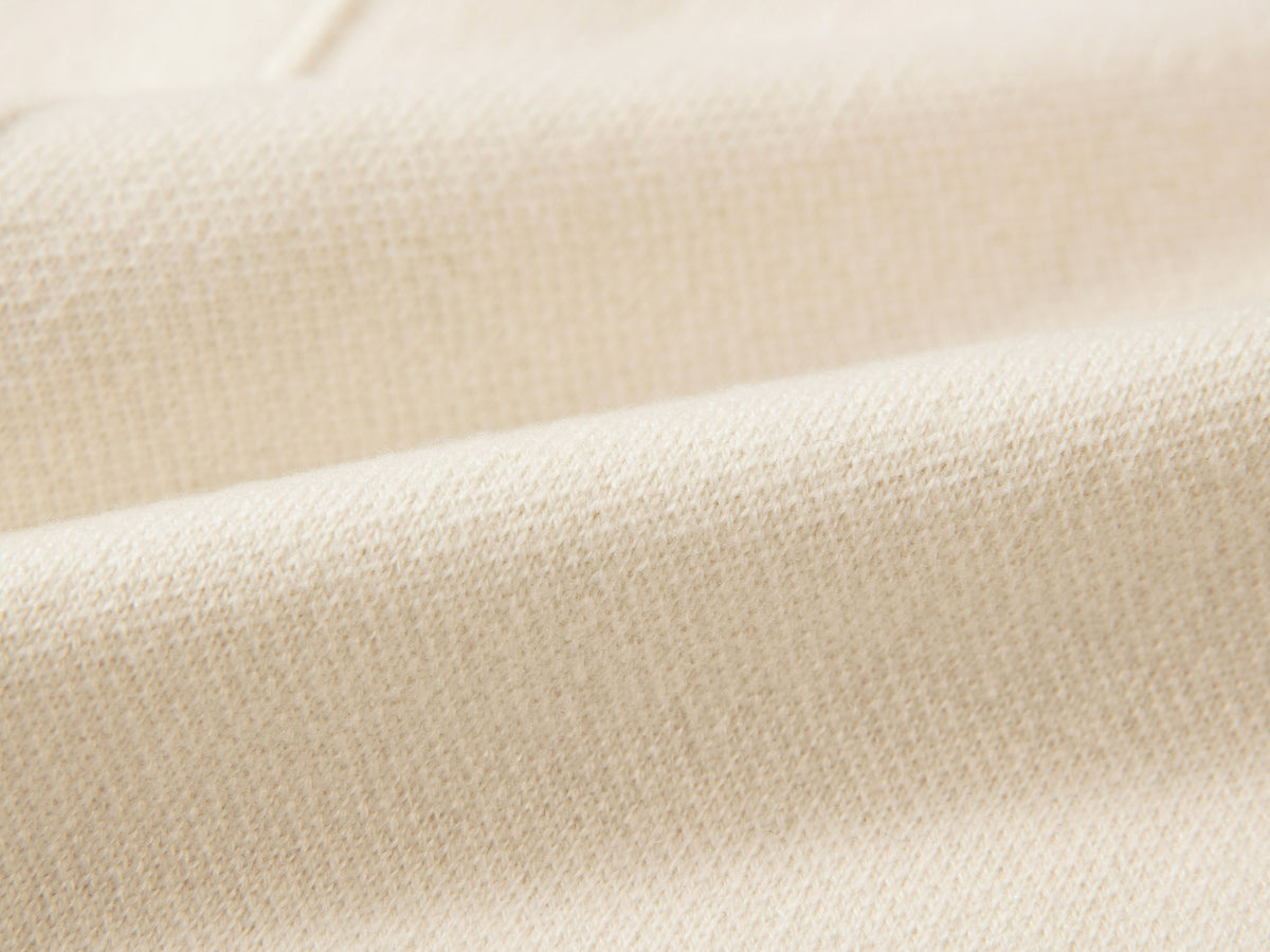EP YAYING Cashmere Jacquard Hooded Zip Sweater