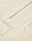 EP YAYING Alashan Cashmere Small-Lapel Pullover Knit Top