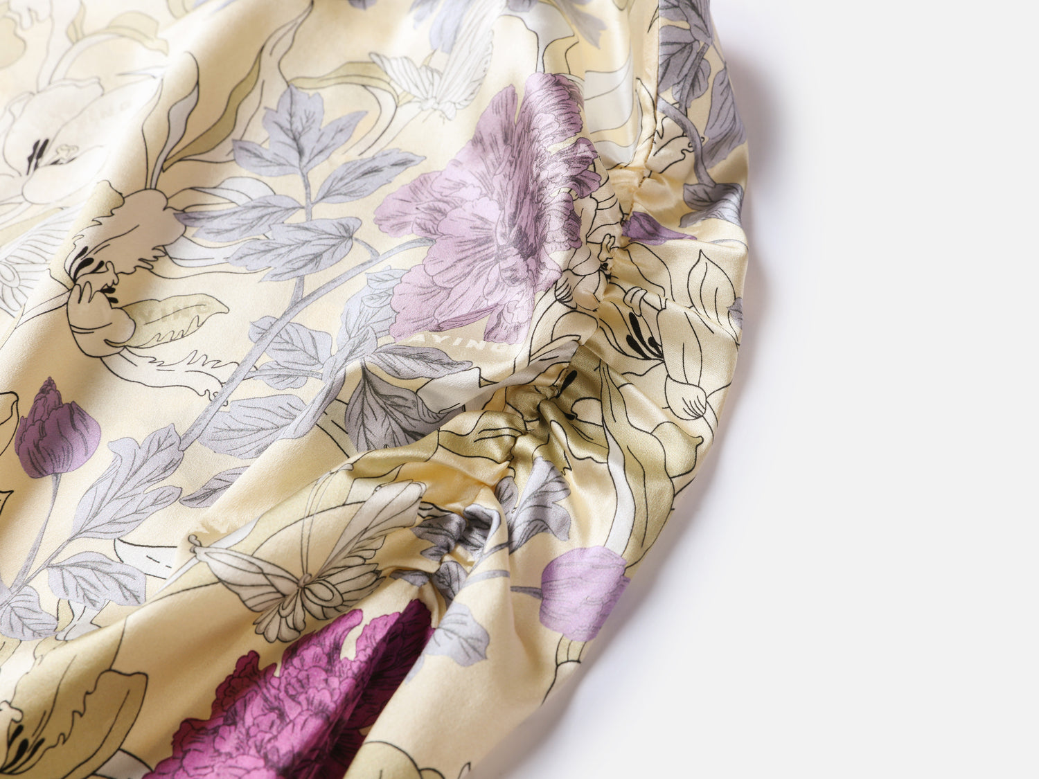 EP YAYING Chinese-style Printed Hip-hugging Skirt