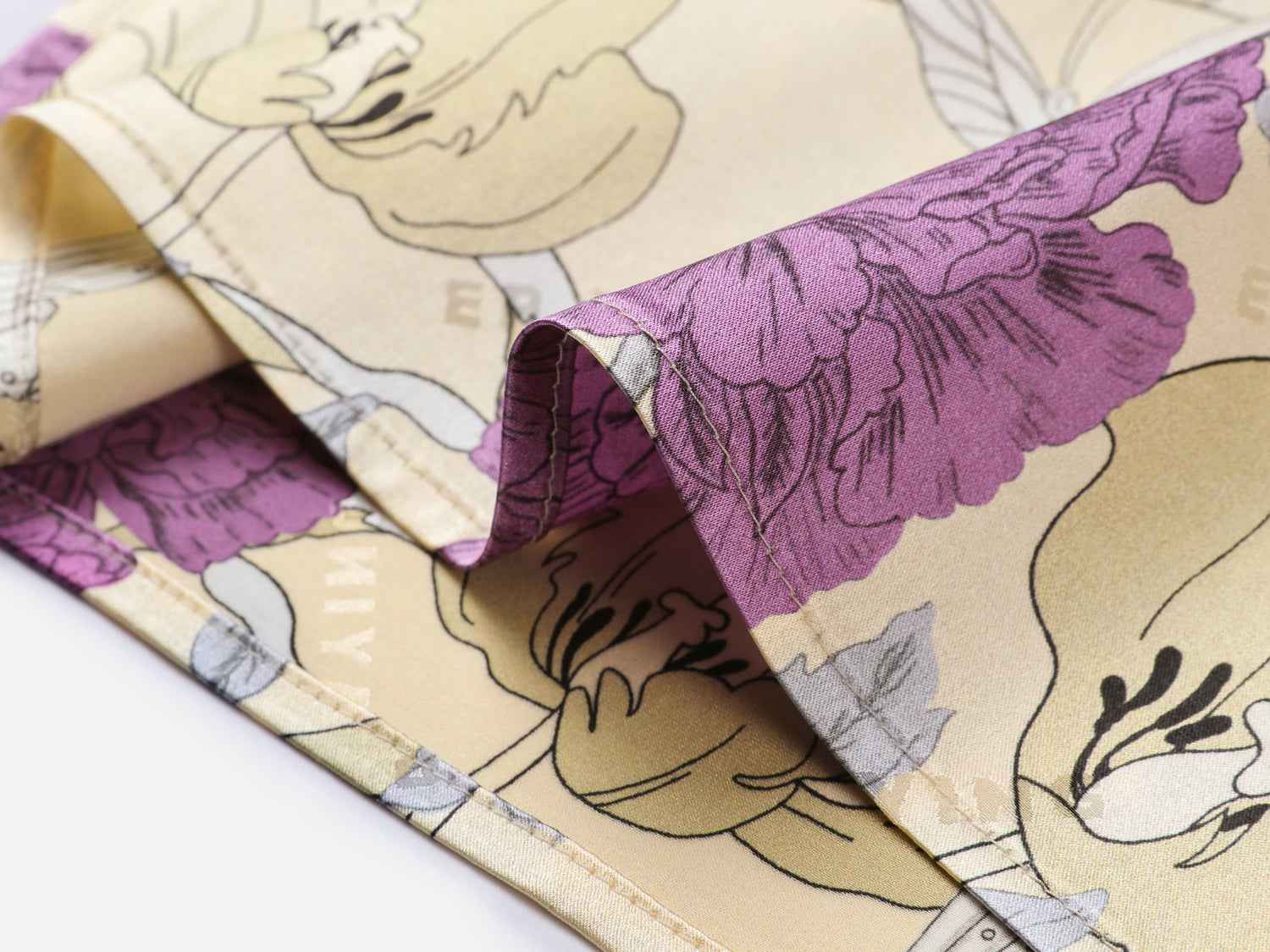 EP YAYING Chinese-style Printed Hip-hugging Skirt