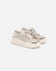 EP YAYING Song Brocade White Sneakers