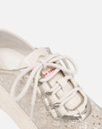 EP YAYING Song Brocade White Sneakers