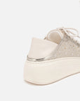EP YAYING Song Brocade White Sneakers