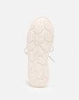 EP YAYING Song Brocade White Sneakers