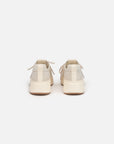EP YAYING Thick-Sole Flyknit White Sneakers