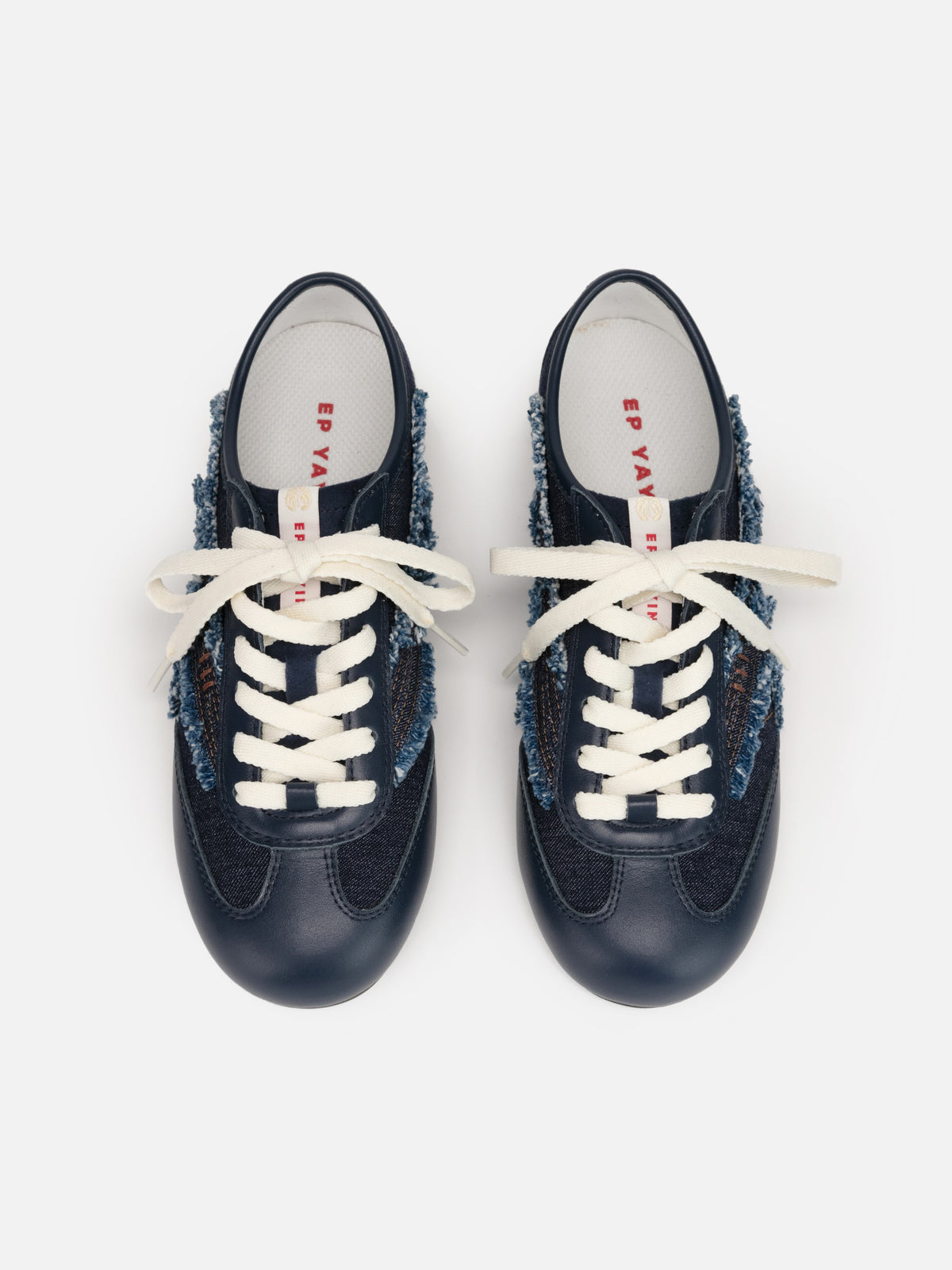 EP YAYING Soft Leather Slip-On Casual Sneakers