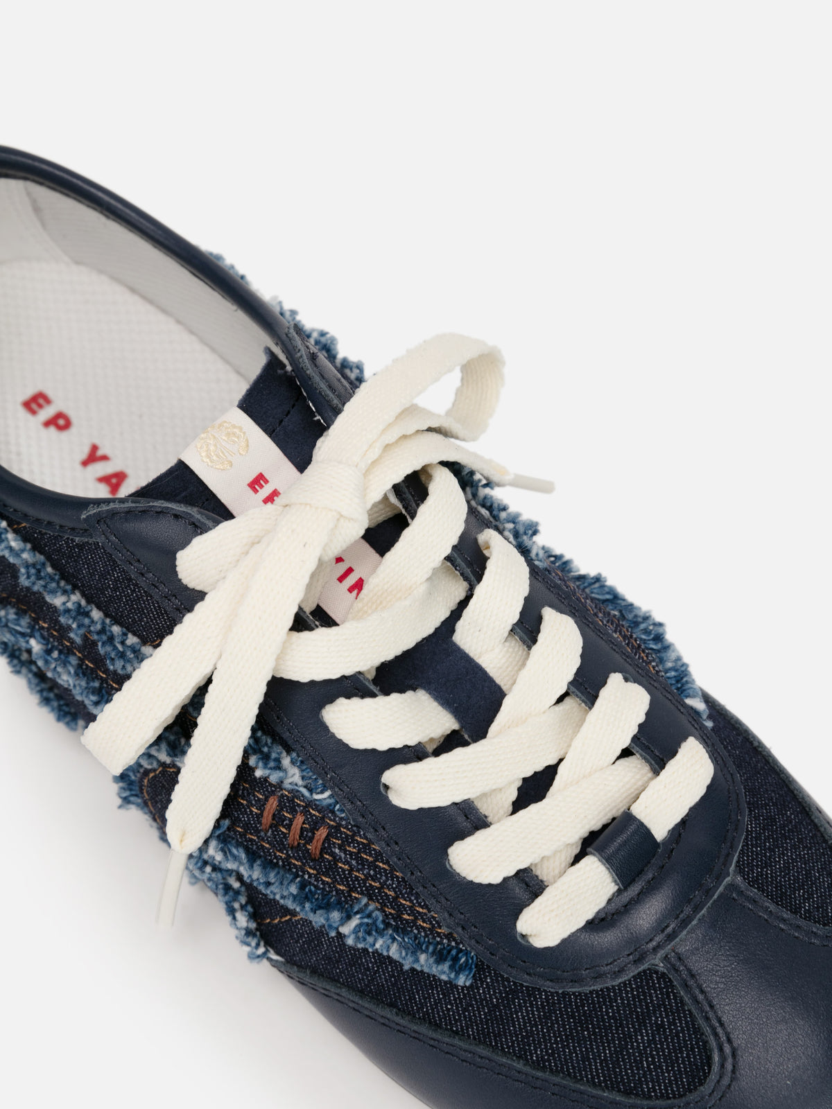 EP YAYING Soft Leather Slip-On Casual Sneakers