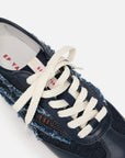 EP YAYING Soft Leather Slip-On Casual Sneakers