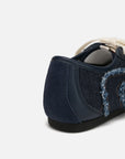 EP YAYING Soft Leather Slip-On Casual Sneakers