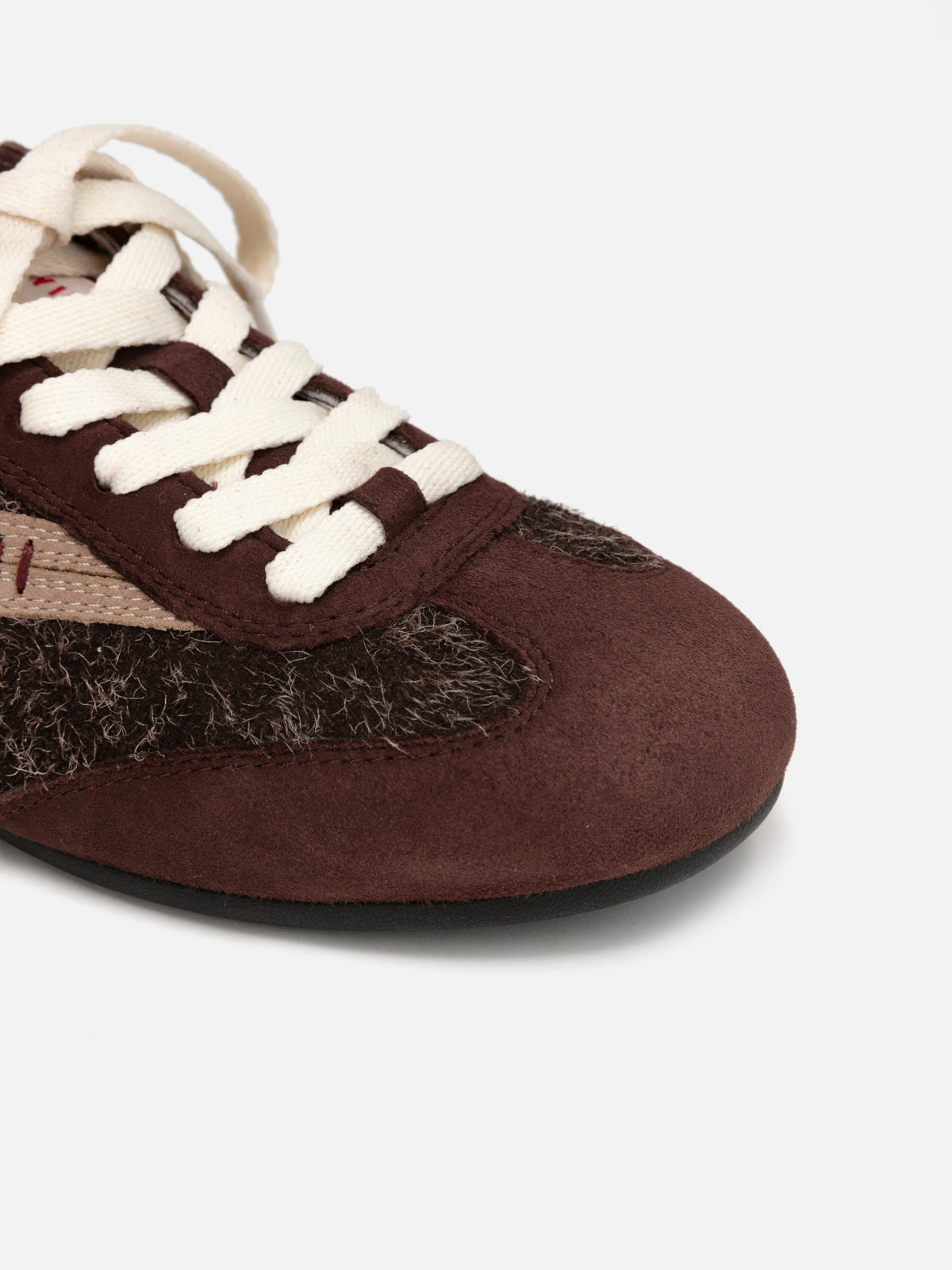 EP YAYING Soft Leather Slip-On Casual Sneakers