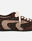 EP YAYING Soft Leather Slip-On Casual Sneakers