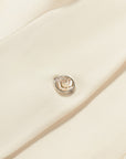 YAYING Silk Wool Raglan-Sleeve Fitted Coat