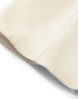 YAYING Silk Wool Raglan-Sleeve Fitted Coat