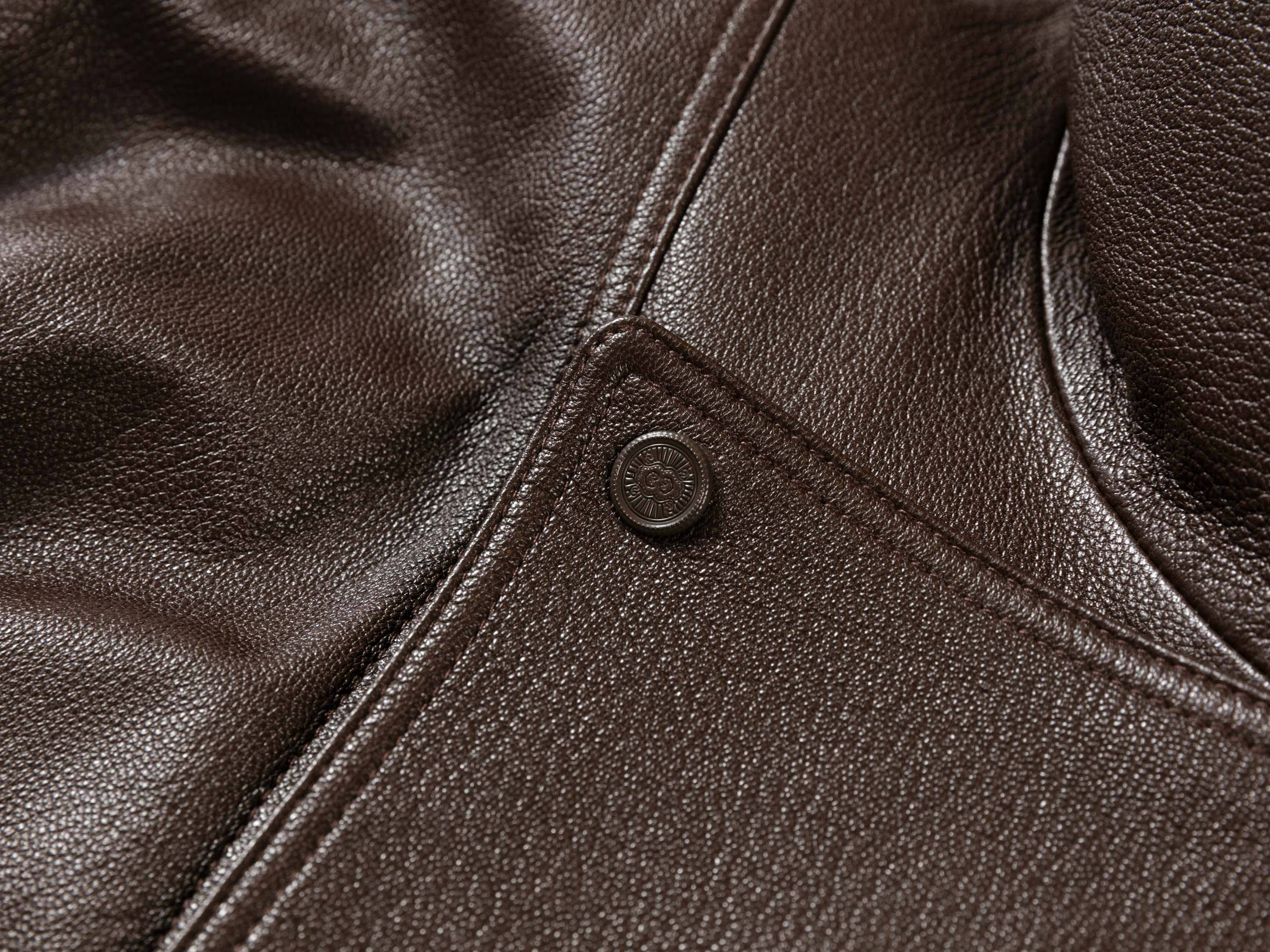 YAYING Ageless Aviator Leather Jacket