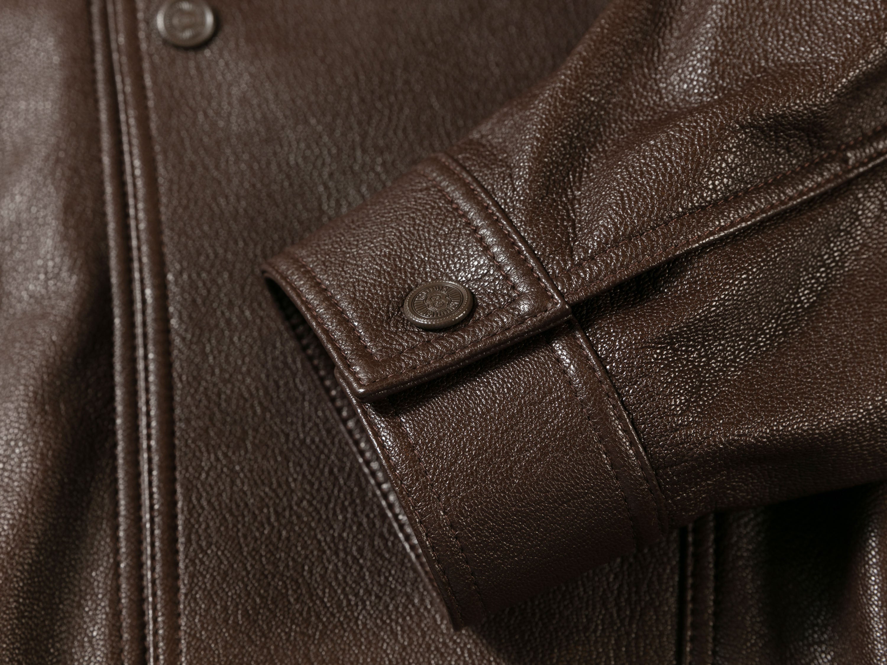YAYING Ageless Aviator Leather Jacket