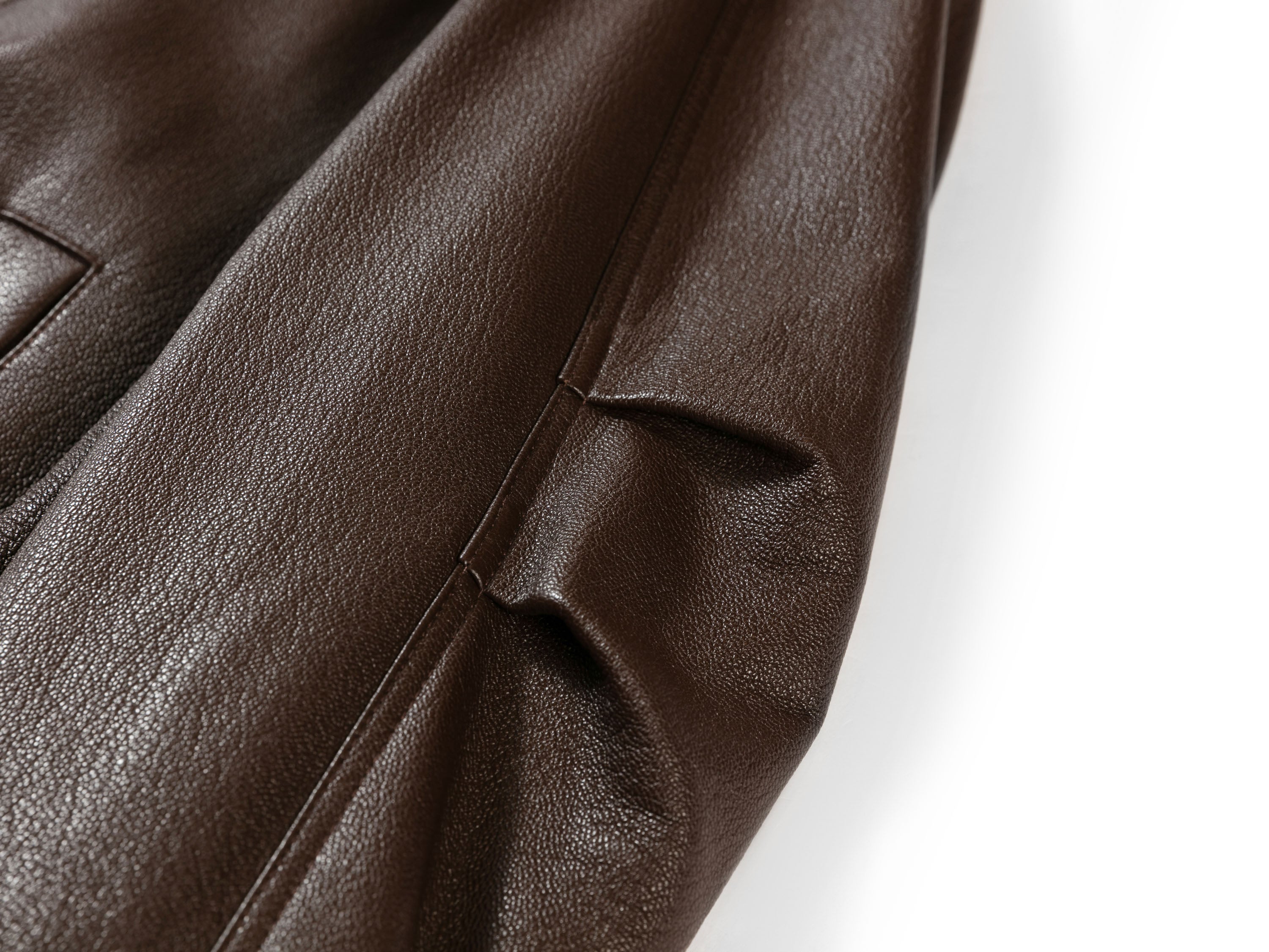 YAYING Ageless Aviator Leather Jacket