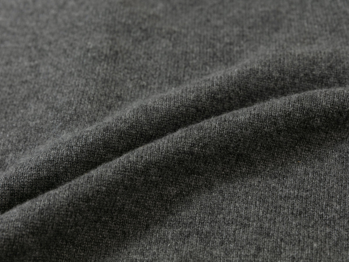 YAYING Embroidered Wool-Cashmere Round-Neck Knit Cardigan