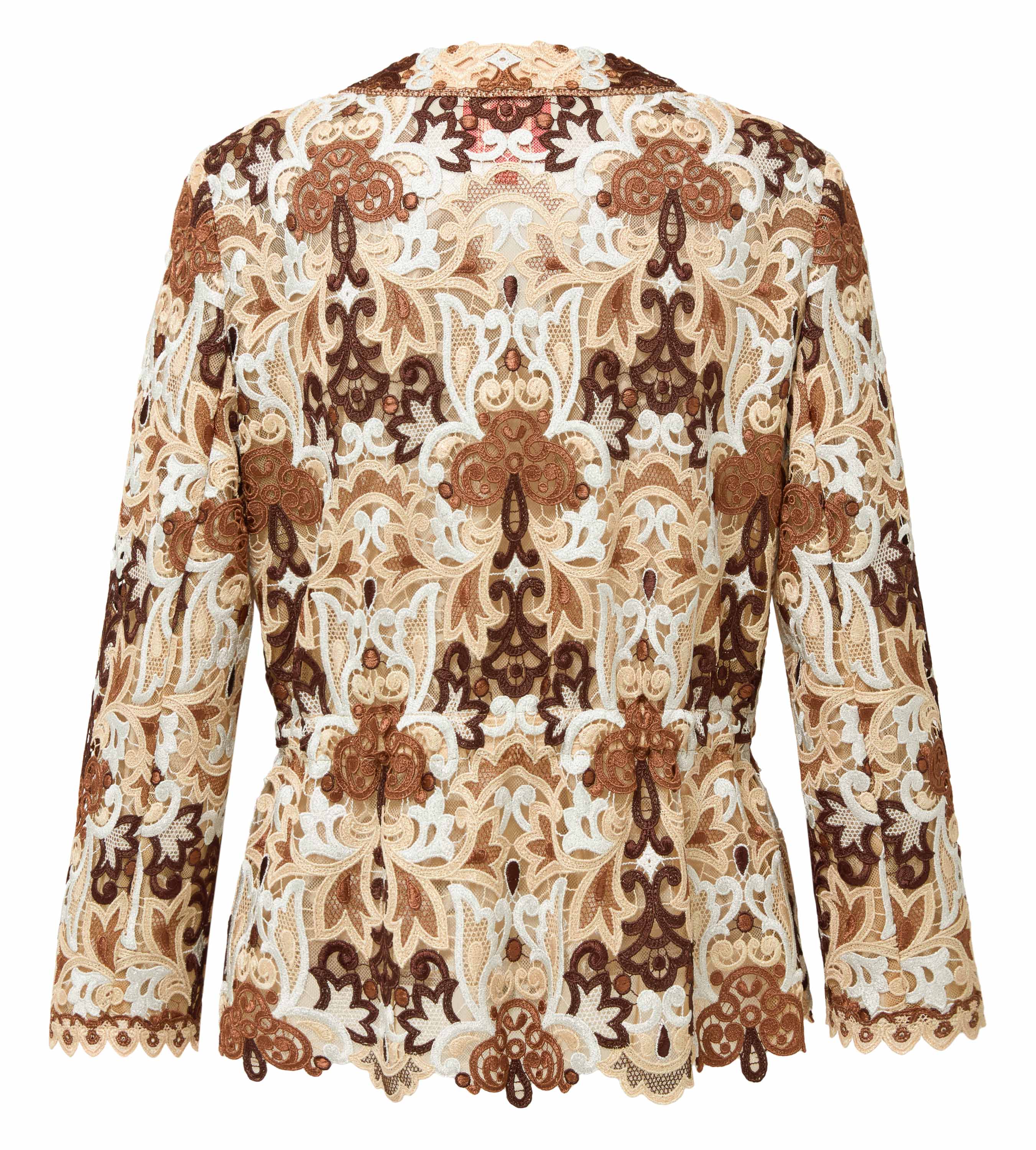 YAYING Brown Floral Blouse