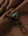 YAYING Silk-Wool-Cashmere Mandarin-Collar Short Tweed Jacket