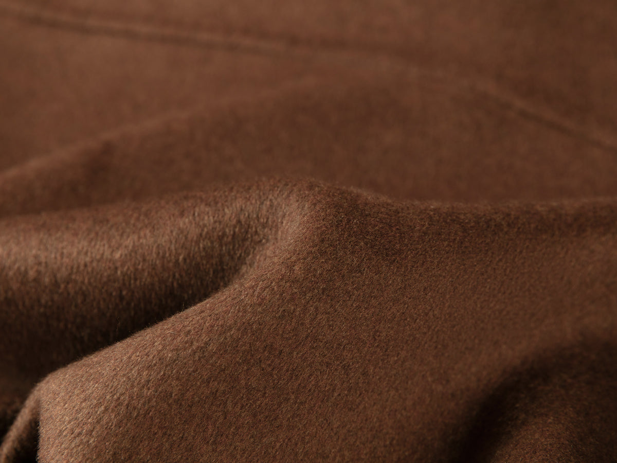 YAYING Silk-Wool-Cashmere Mandarin-Collar Short Tweed Jacket