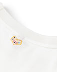 YAYING Silk Cotton Printed Short-Sleeve T-Shirt
