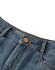 YAYING High-Waist Subtle-Flare Jeans
