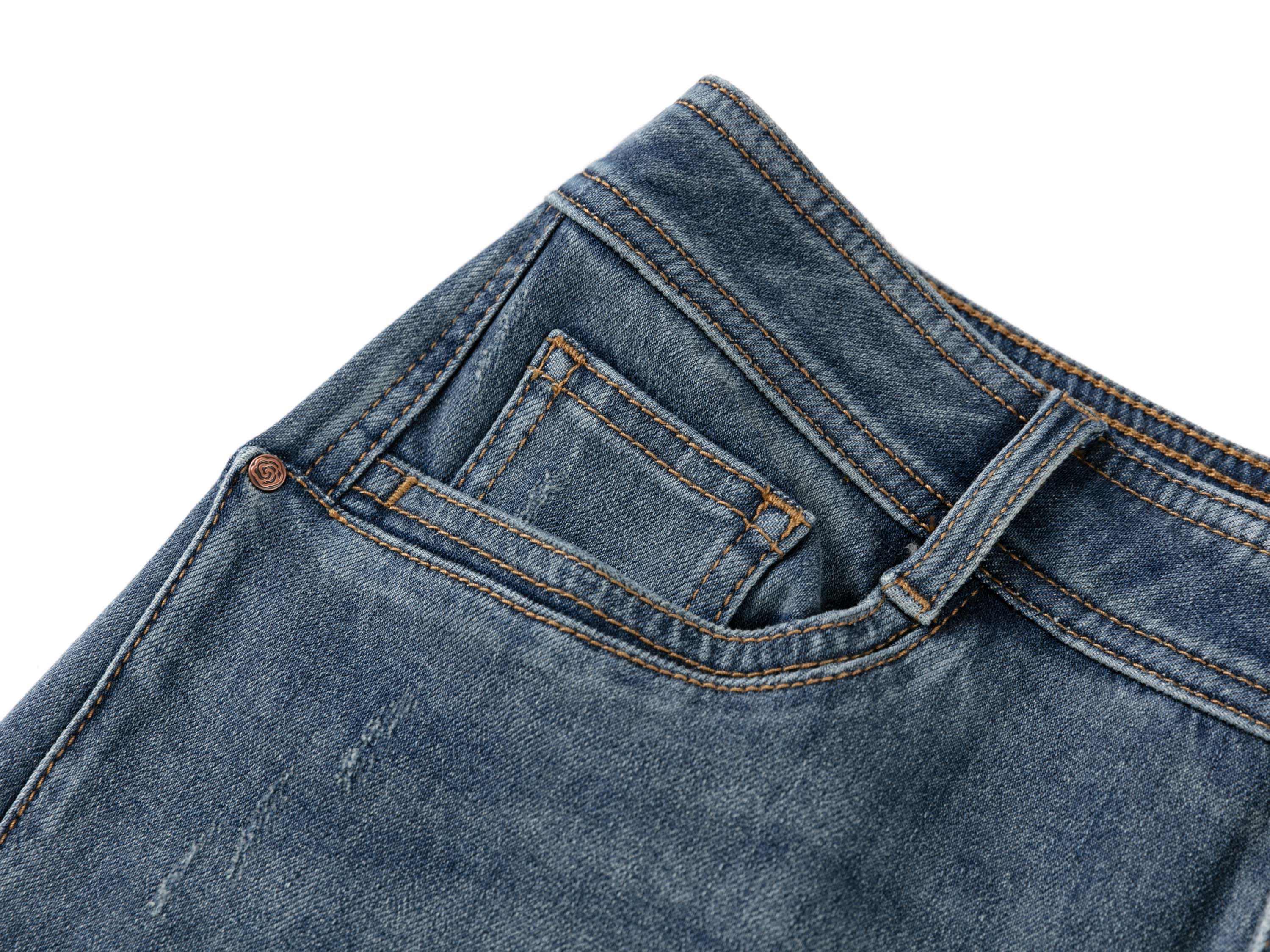 YAYING High-Waist Subtle-Flare Jeans