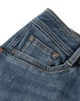 YAYING High-Waist Subtle-Flare Jeans