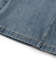 YAYING High-Waist Subtle-Flare Jeans