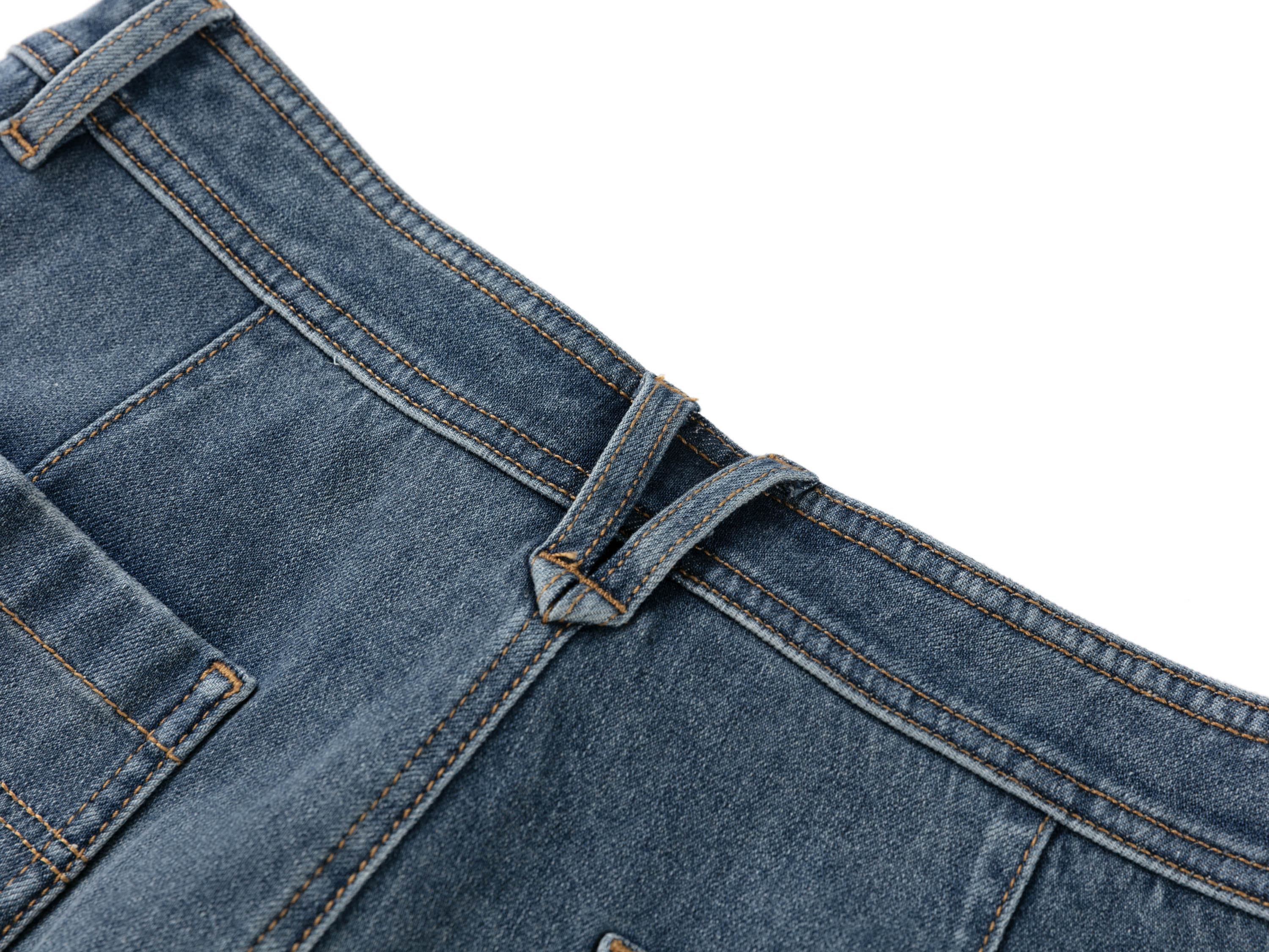 YAYING High-Waist Subtle-Flare Jeans