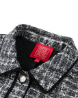 YAYING Embroidered Box-Cut Short Jacket